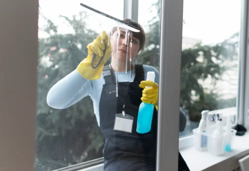 Nettoyage de vitres intérieures et extérieures à Mandray